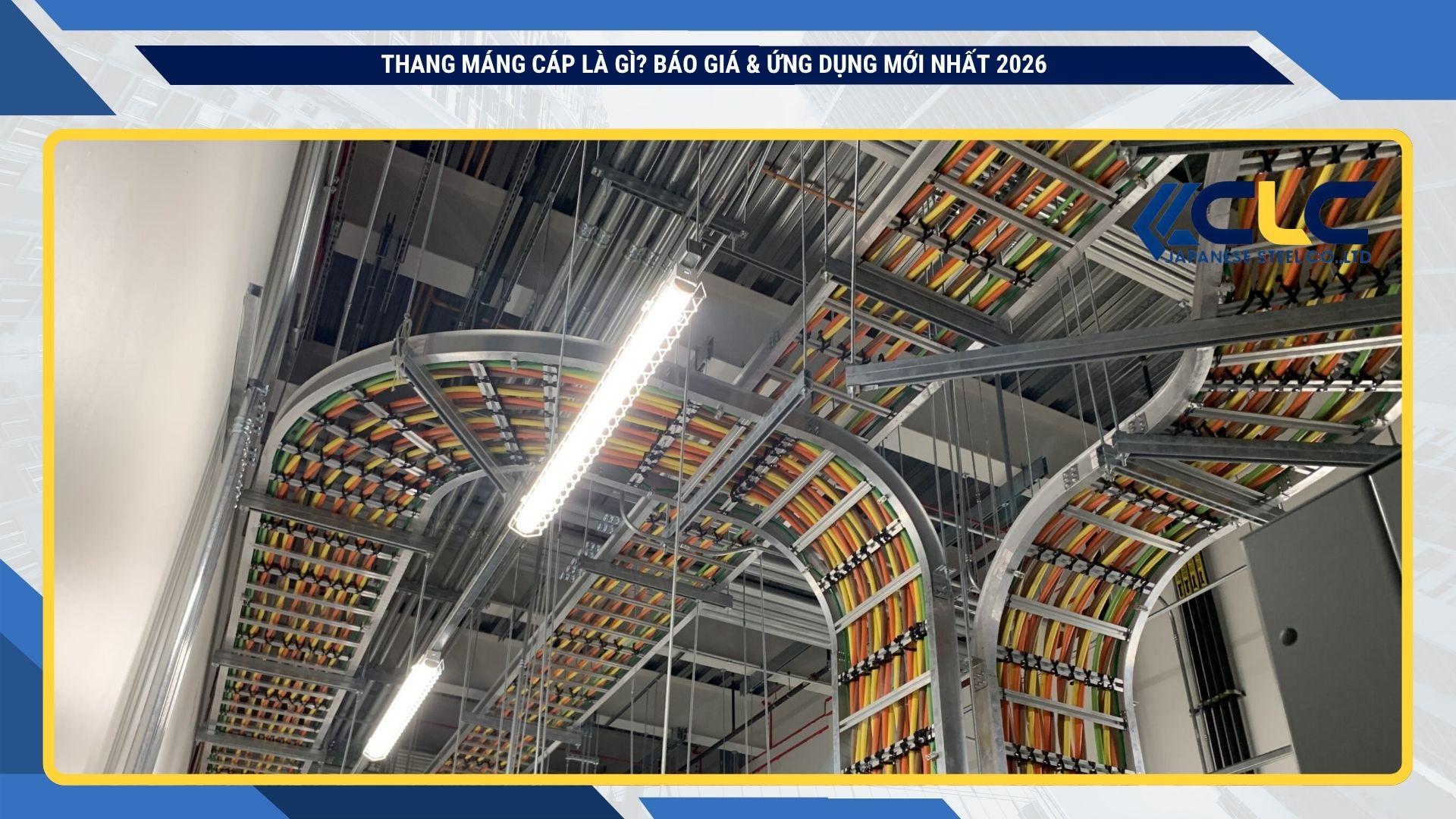 Giới thiệu về thang máng cáp trong ngành cơ điện