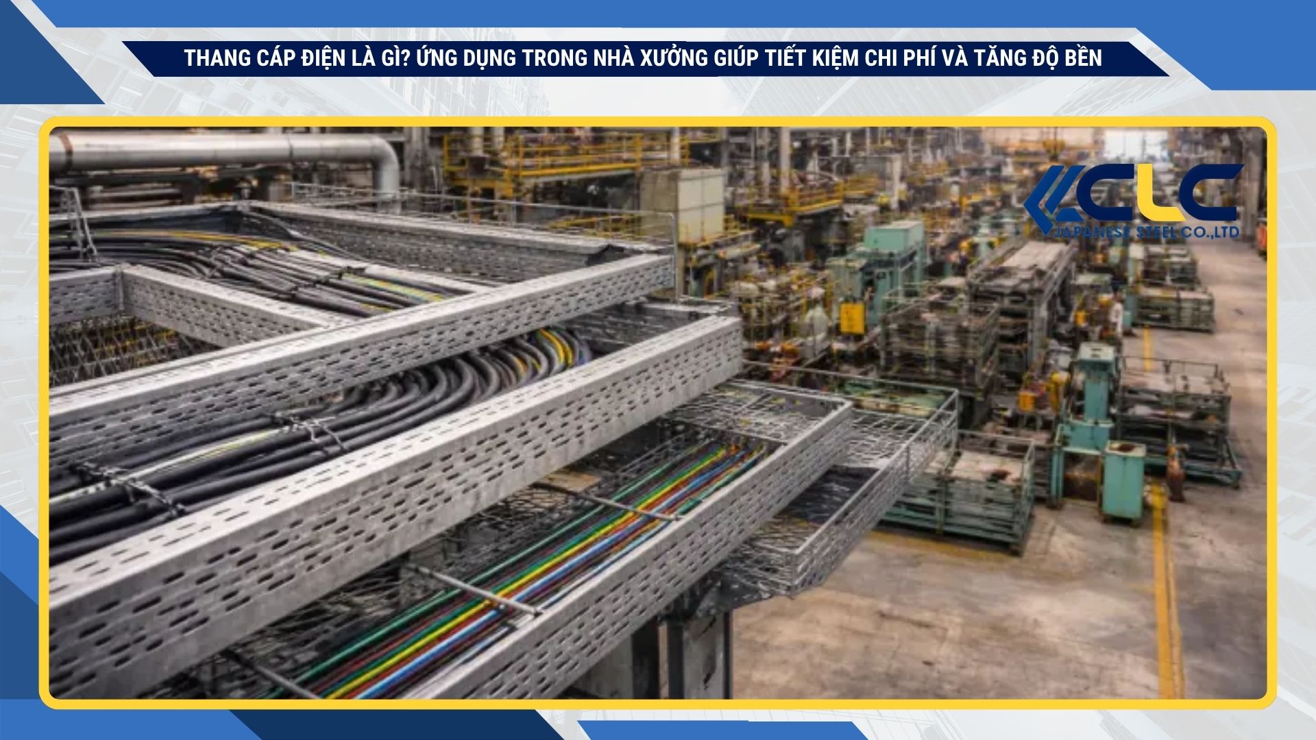 Các loại thang cáp điện phổ biến tại Việt Nam