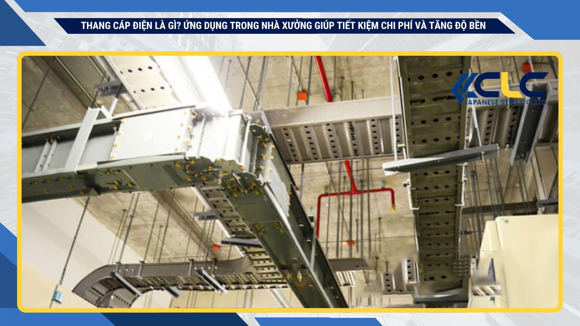 Cách triển khai thang cáp điện