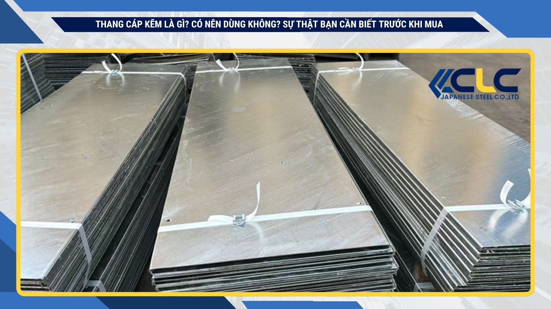 Góc nhìn thực tế dành cho bạn về thang máng cáp