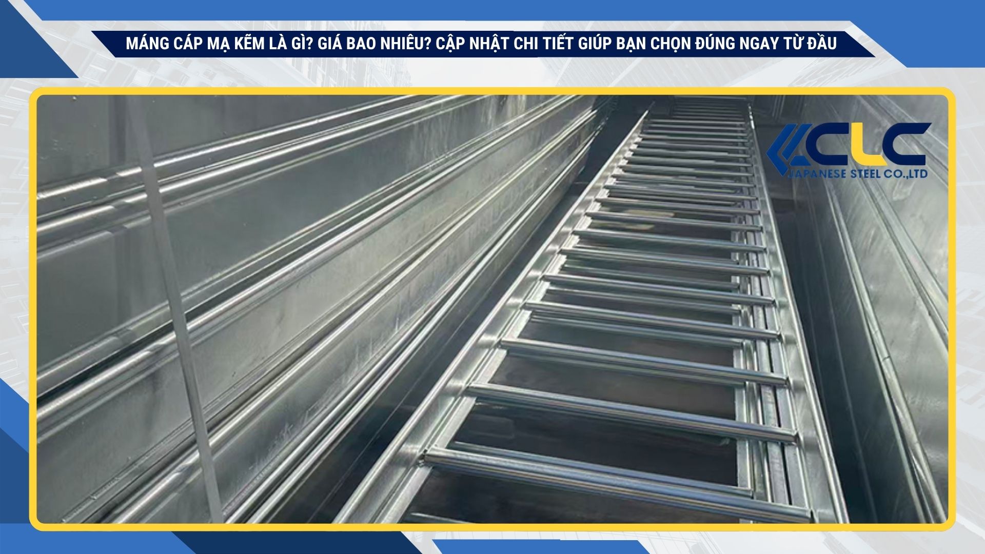 Ứng dụng thực tế của máng cáp mạ kẽm tại Việt Nam