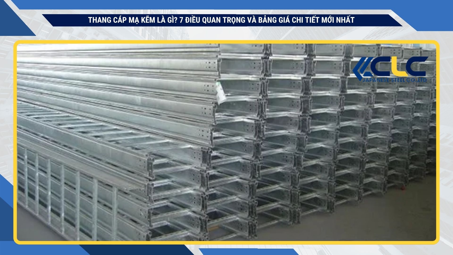 Câu hỏi thường gặp về thang cáp mạ kẽm