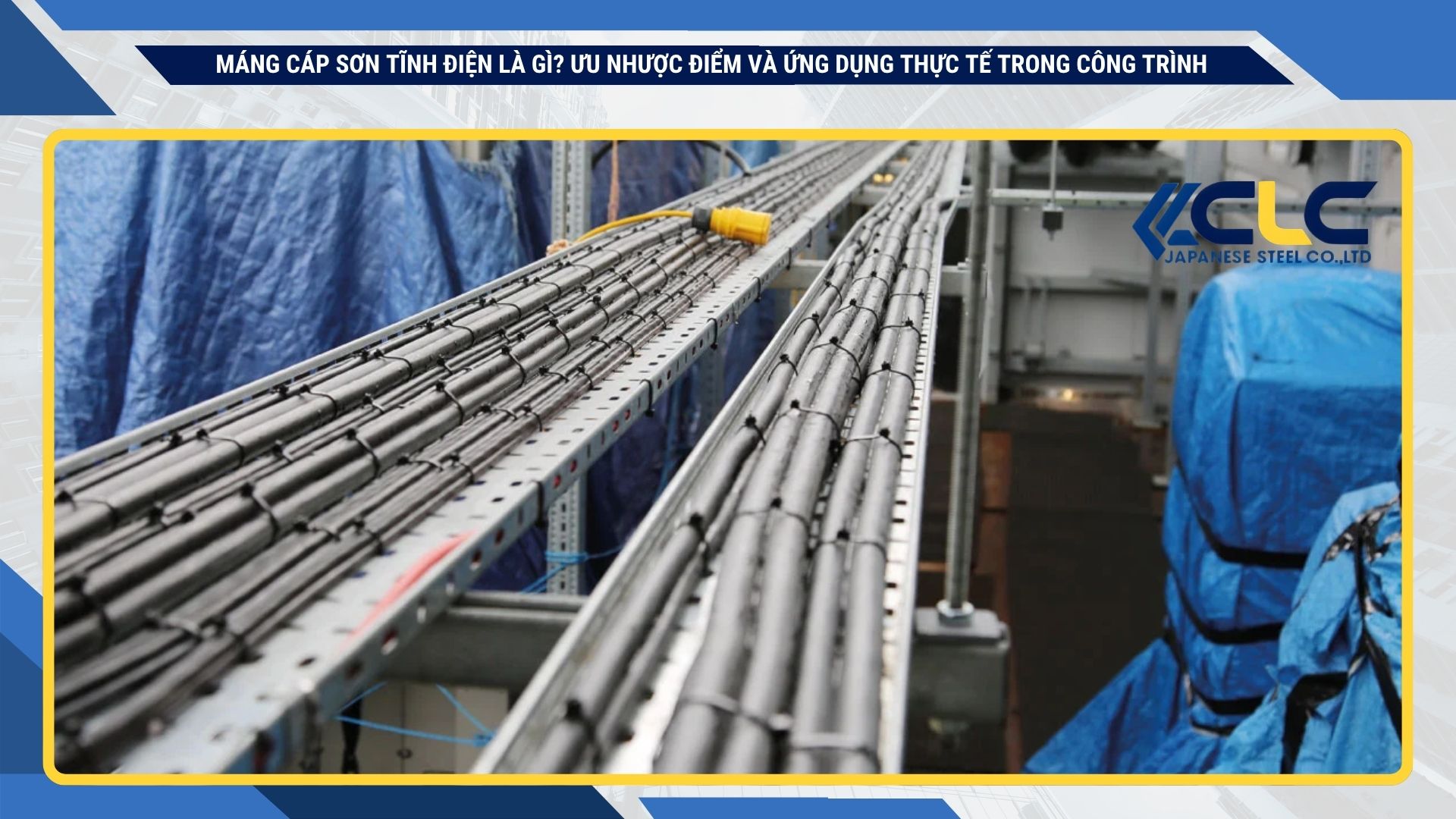 Kinh nghiệm chọn mua máng cáp sơn tĩnh điện