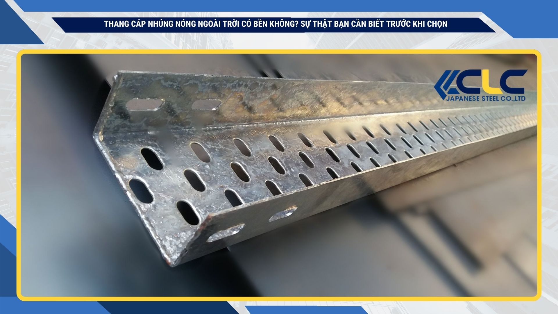 Thang cáp nhúng nóng giá bao nhiêu