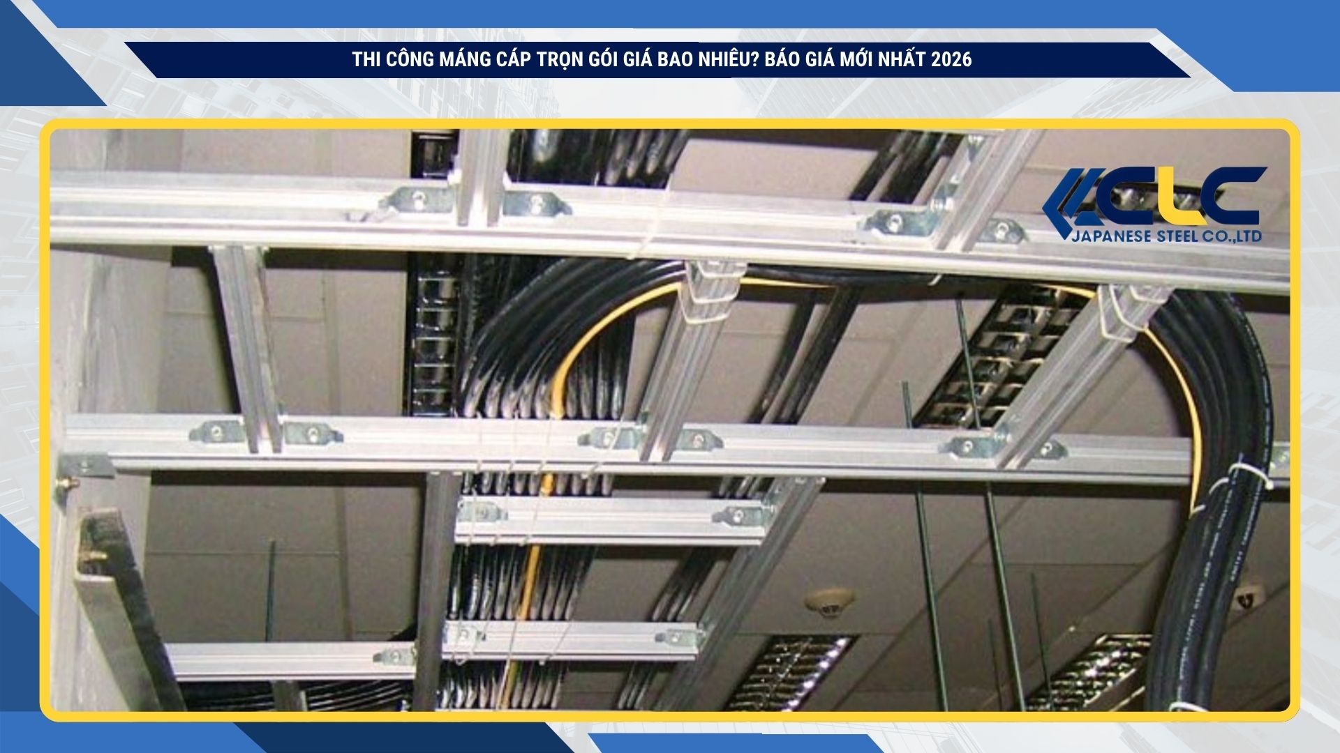 Thi Công Máng Cáp Trọn Gói Giá Bao Nhiêu? Báo Giá Mới Nhất 2026