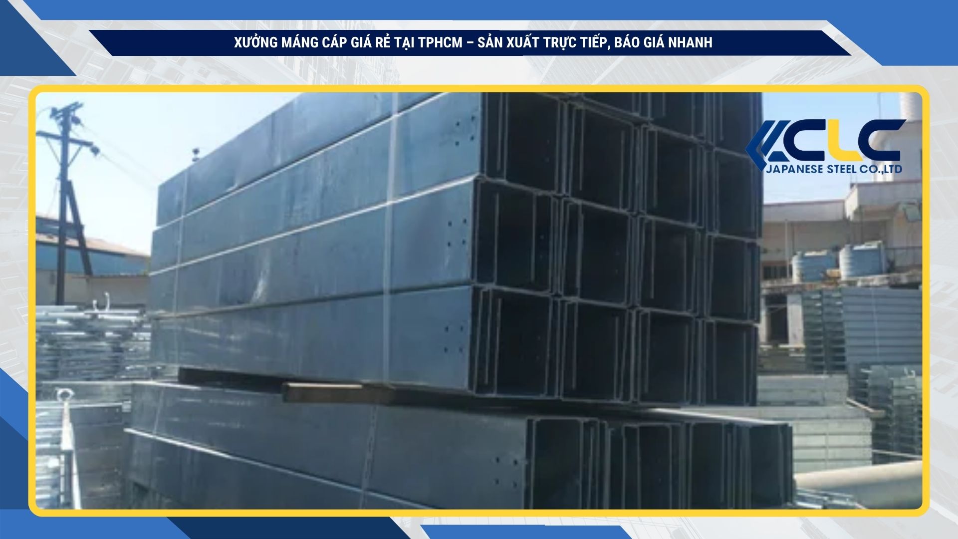 Xưởng Máng Cáp Giá Rẻ Tại TPHCM – Sản Xuất Trực Tiếp, Báo Giá Nhanh