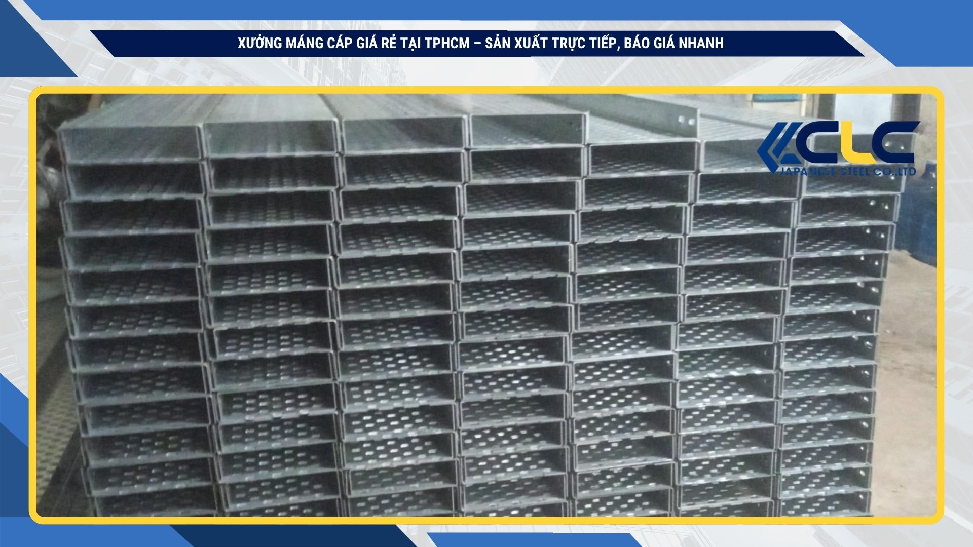 Xưởng Máng Cáp Giá Rẻ Tại TPHCM – Sản Xuất Trực Tiếp, Báo Giá Nhanh