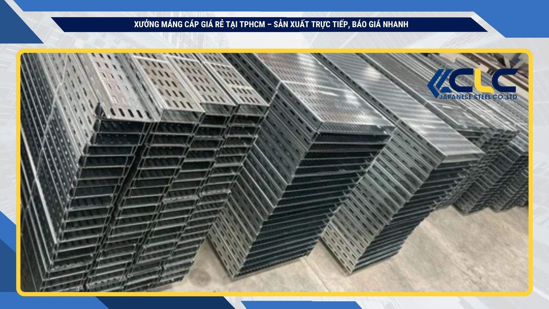 Xưởng Máng Cáp Giá Rẻ Tại TPHCM – Sản Xuất Trực Tiếp, Báo Giá Nhanh