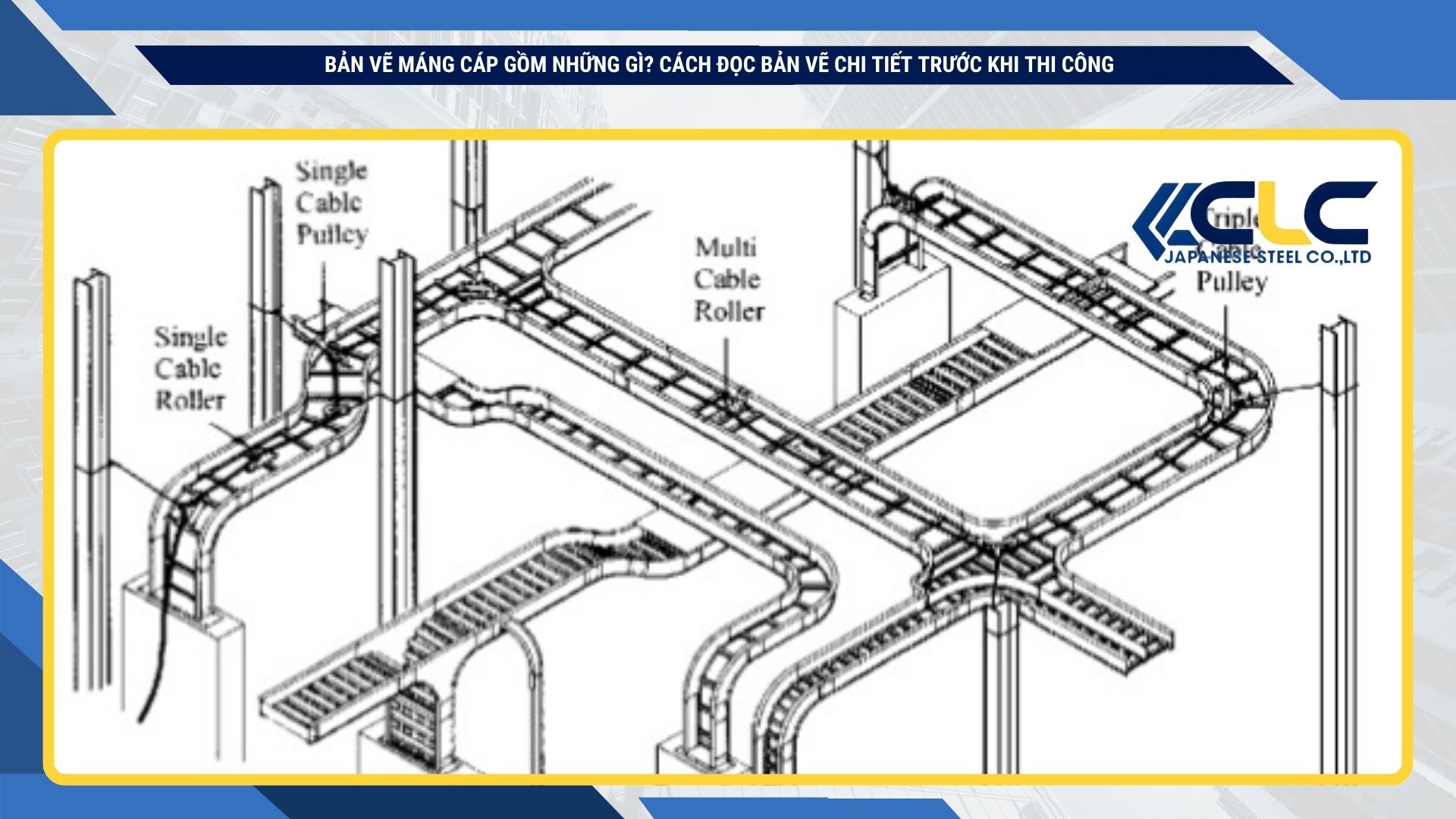 Bản vẽ máng cáp gồm những gì? Cách đọc bản vẽ chi tiết trước khi thi công