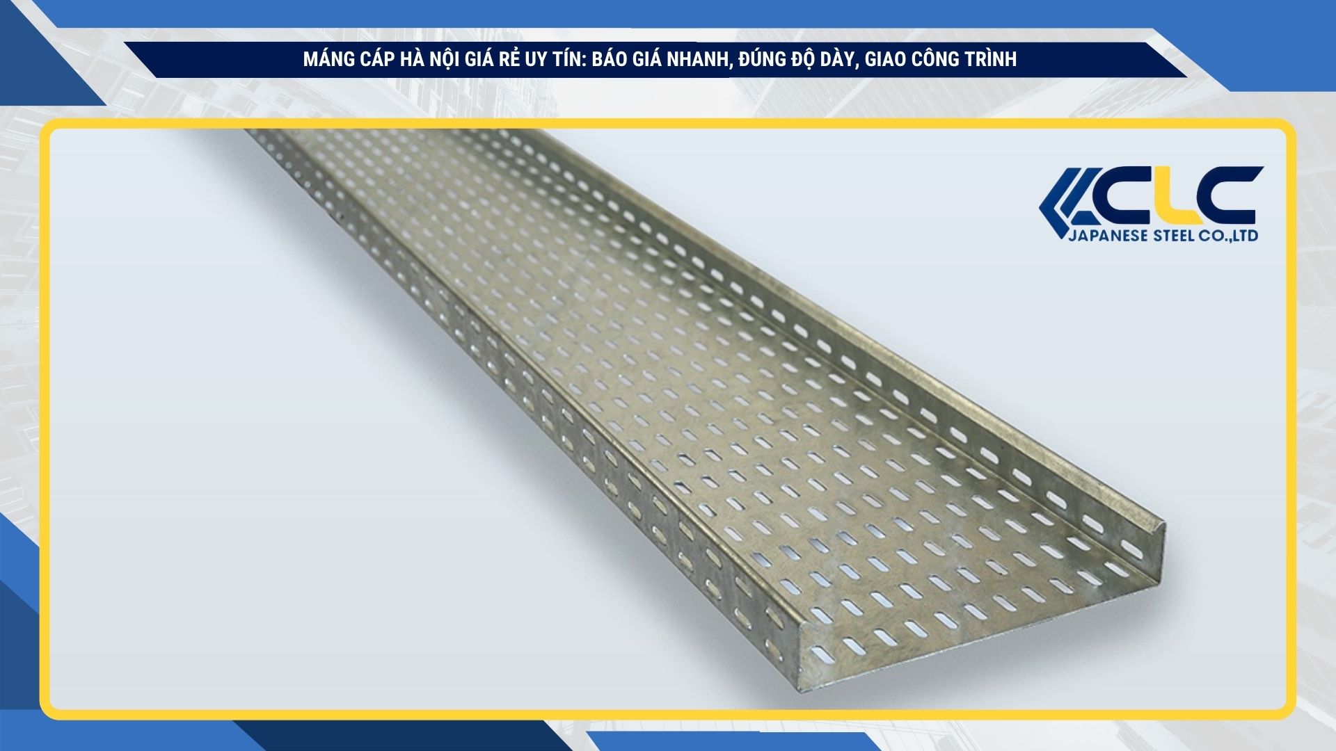 Máng Cáp Hà Nội Giá Rẻ Uy Tín: Báo Giá Nhanh, Đúng Độ Dày, Giao Công Trình