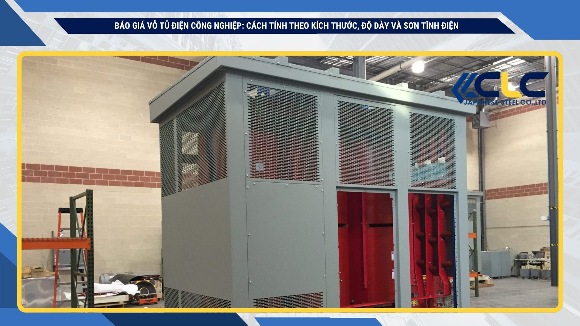 Báo giá vỏ tủ điện công nghiệp: Cách tính theo kích thước, độ dày và sơn tĩnh điện