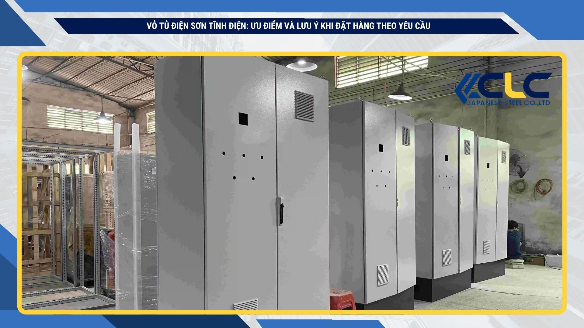 Vỏ tủ điện sơn tĩnh điện: Ưu điểm và lưu ý khi đặt hàng theo yêu cầu